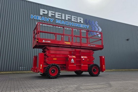 LGMG SR1623D Diesel 4x4 Drive, 18m Working Height, 680 LGMG SR1623D Diesel 4x4 Drive, 18m Working Height, 680 2023 2 Sciss...
