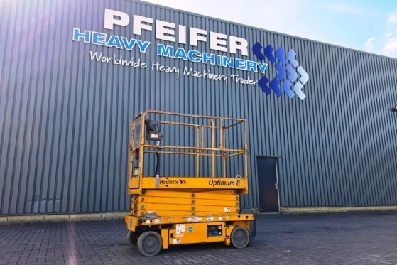 Haulotte Optimum 8 Electric, 7.77m Working Height, 230kg Ca Haulotte Optimum 8 Electric, 7.77m Working Height, 230kg Ca 20...