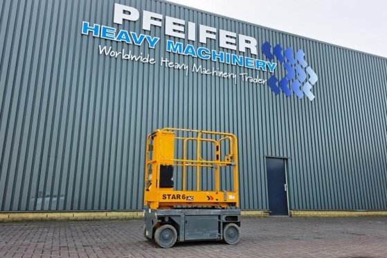 Haulotte Star 6 Electric, Non Marking Tyres, 5.8m Working H Haulotte Star 6 Electric, Non Marking Tyres, 5.8m Working H 20...