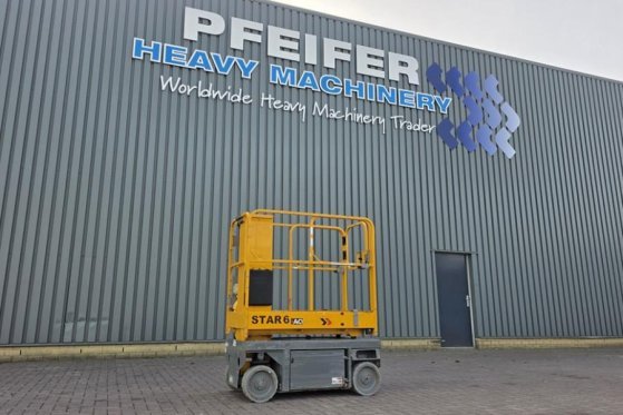 Haulotte Star 6 Electric, Non Marking Tyres, 5.8m Working H Haulotte Star 6 Electric, Non Marking Tyres, 5.8m Working H 20...