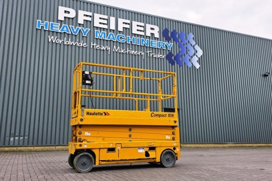 Haulotte Compact 10N Electric, Batteries(03-2025) 10m Work Haulotte Compact 10N Electric, Batteries(03-2025) 10m Work 2016...
