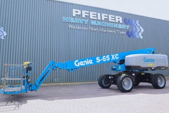 Genie S65XC Diesel, 4x4 Drive, 21.8m Working Height, 16. S65XC Diesel, 4x4 Drive, 21.8m Working Height, 16. 2021 2