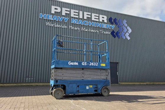 Genie GS2632 Electric, 10m Working Height, 227kg Capacit GS2632 Electric, 10m Working Height, 227kg Capacit 2015 2 Scissor...