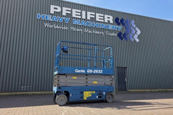 Genie GS2632 Electric, 10m Working Height, 227kg Capacit GS2632 Electric, 10m Working Height, 227kg Capacit 2015 2 Scissor...