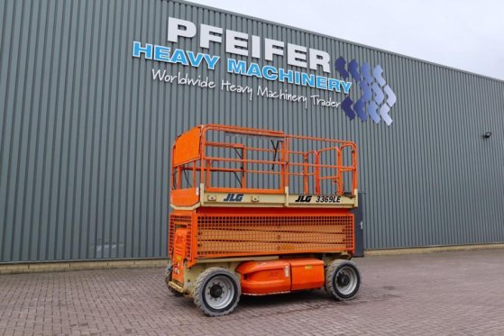JLG 3369LE Electric, 12m Working Height, 450kg Capacit 3369LE Electric, 12m Working Height, 450kg Capacit 2008 2 Scissor L...