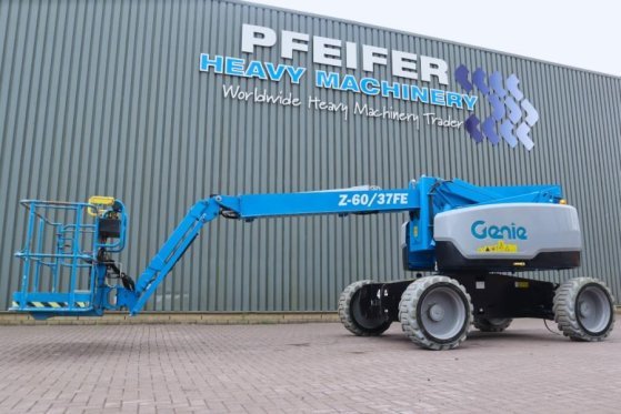 Genie Z60/37FE Hybrid, 4x4 Drive, 20m Working Height, 11 Z60/37FE Hybrid, 4x4 Drive, 20m Working Height, 11 2020 2
