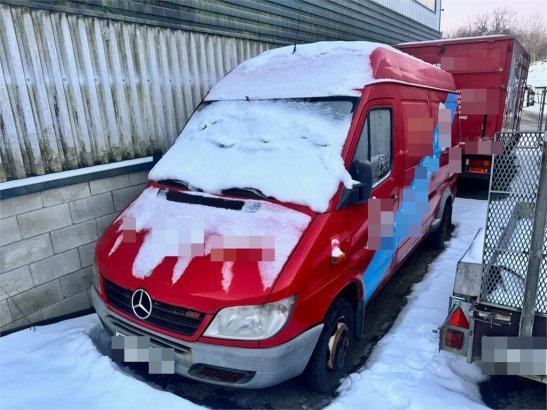 Mercedes-Benz Sprinter Jetting Truck Sprinter Jetting Truck 2005 2 Small Vans