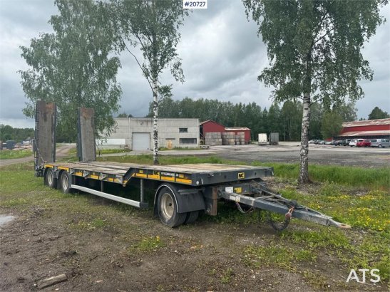 NC engineering Machine trailer w/ hydraulic driving b NC engineering Machine trailer w/ hydraulic driving b 2021 2