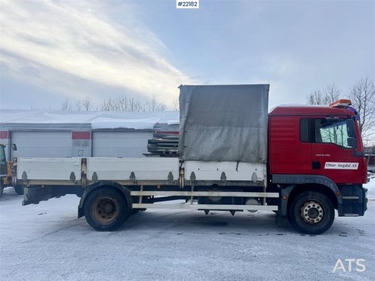 MAN TGM 18.280 flatbed truck. 87,000 km! WATCH VIDEO TGM 18.280 flatbed truck. 87,000 km! WATCH VIDEO 2006 2