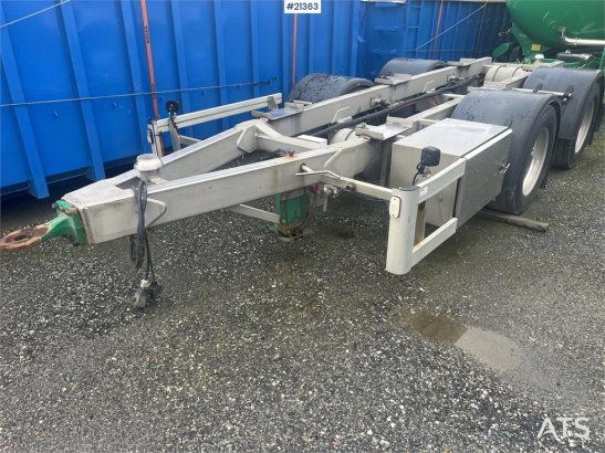 VM Tarm 2 axle trailer chassis repair object VM Tarm 2 axle trailer chassis repair object 2013 2
