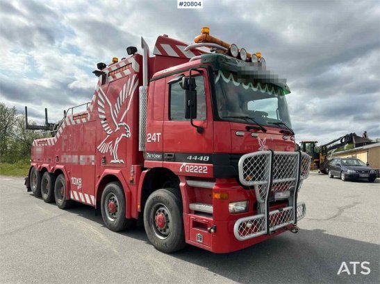Mercedes-Benz Actros 4448 8x8 heavy hauler w/ SWS body and low m Actros 4448 8x8 heavy hauler w/ SWS body and low m 2004 2