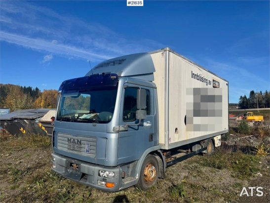 MAN TGL 8.180 4x2 Box Truck. TGL 8.180 4x2 Box Truck. 2005 2