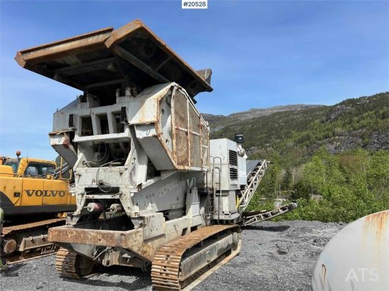 Haahjem ctc 110 crusher w/side conveyor and screen. WATCH Haahjem ctc 110 crusher w/side conveyor and screen. WATCH 1986 2