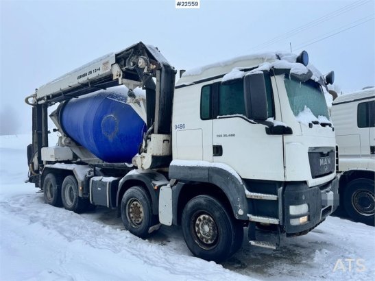 MAN TGS 35.480 8x4 Conveyor Belt Truck – Liebherr Body TGS 35.480 8x4 Conveyor Belt Truck – Liebherr Body 2008 2
