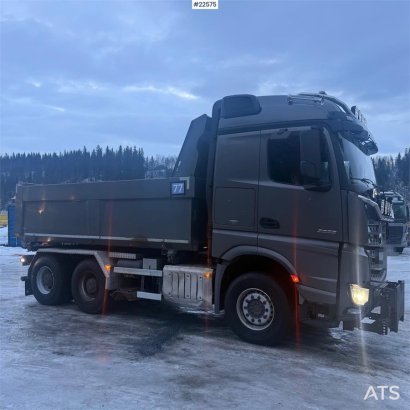 Mercedes-Benz Arocs 6x4 brøyterigget kombibil, laxolås, sidetipp Arocs 6x4 brøyterigget kombibil, laxolås, sidetipp 2015 2...