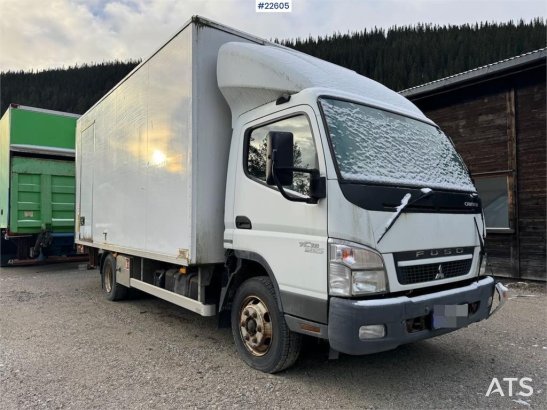Mitsubishi Fuso 7C18 4x2 box truck with tail lift – repair ob Fuso 7C18 4x2 box truck with tail lift – repair ob 2010 2