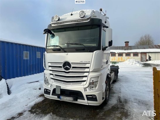 Mercedes-Benz Actros 2551 6x2 Container Truck - ADR Rigged - San Actros 2551 6x2 Container Truck - ADR Rigged - San 2012 2