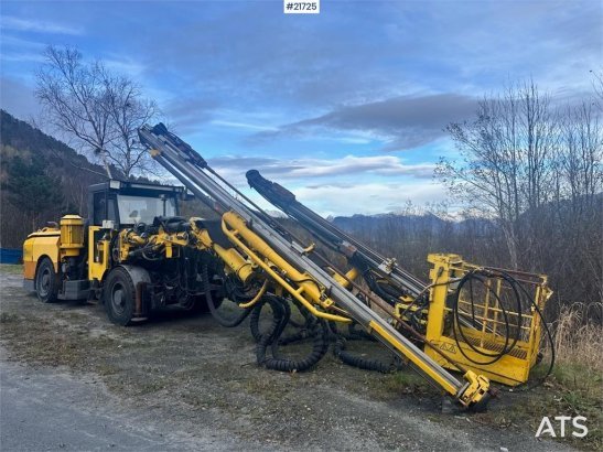 Atlas Copco Boomer MC2 tunnel drilling rig. Boomer MC2 tunnel drilling rig. 2015 2
