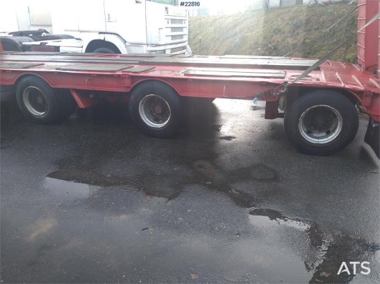 Vang SLHS machine trailer with hydraulic ramps VANG SLHS machine trailer with hydraulic ramps 1983 2 Lowloader trailers