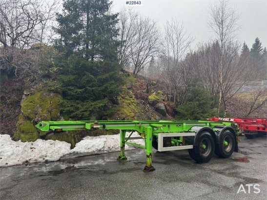 HFR 2-axle container semi-trailer HFR 2-axle container semi-trailer 2015 2