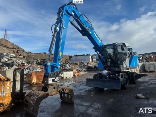 Fuchs MHL 320 S5 Material handler with grab. WATCH VIDEO Fuchs MHL 320 S5 Material handler with grab. WATCH VIDEO 2025 2 W...
