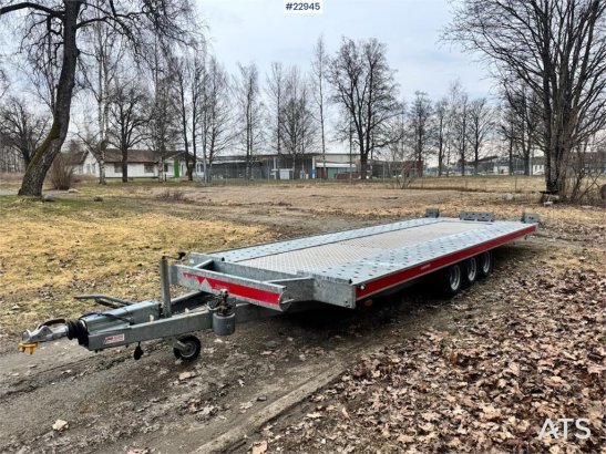 Temared Tellus trailer with tipper – 3 axles temared Tellus trailer with tipper – 3 axles 2020 2 Flatbed open trailers