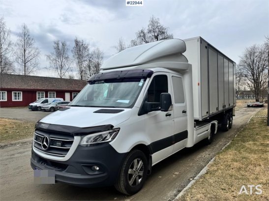 Mercedes-Benz Sprinter tractor unit with 2021 Freno-Air box trai Sprinter tractor unit with 2021 Freno-Air box trai 2020 2...