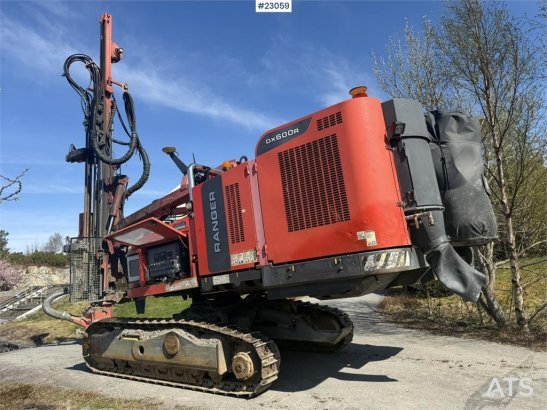 Sandvik DX600R drill rig with HL650 hammer, GPS, and wate DX600R drill rig with HL650 hammer, GPS, and wate 2019 2