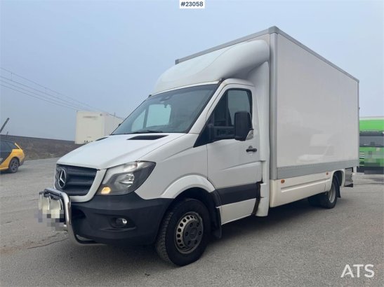 Mercedes-Benz Sprinter 5198 4x2 box truck with tail lift and sid Sprinter 5198 4x2 box truck with tail lift and sid 2016 2