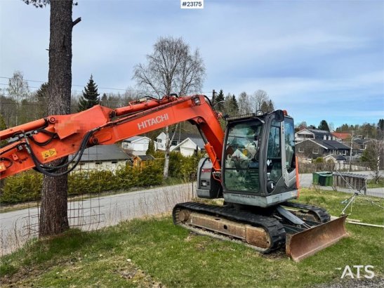 Hitachi ZX85US-3 Crawler Excavator with 3 buckets and grap ZX85US-3 Crawler Excavator with 3 buckets and grap 2012 2 Crawl...