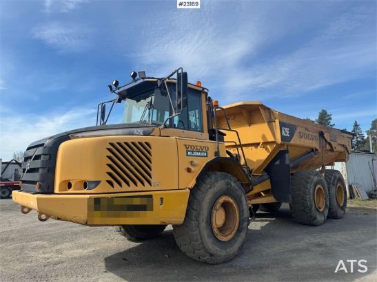 Volvo A25E Dumper – 13,000 hours A25E Dumper – 13,000 hours 2008 2 Dump Truck