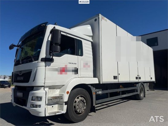 MAN TGM 18.290 4x2 Box Truck – 18 pallets – full side TGM 18.290 4x2 Box Truck – 18 pallets – full side 2020 2