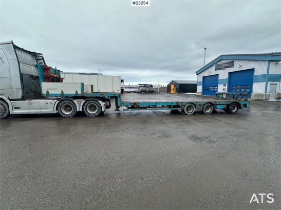 Pacton Nootboom 3 akslet maskinhenger m/ uttrekk, karmer Pacton Nootboom 3 akslet maskinhenger m/ uttrekk, karmer 2004 2 L...