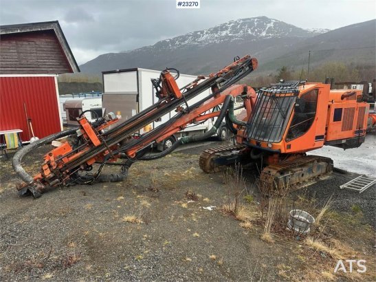 Tamrock 500 drilling rig w/ full set of new drill rods and Tamrock 500 drilling rig w/ full set of new drill rods and 2000 2