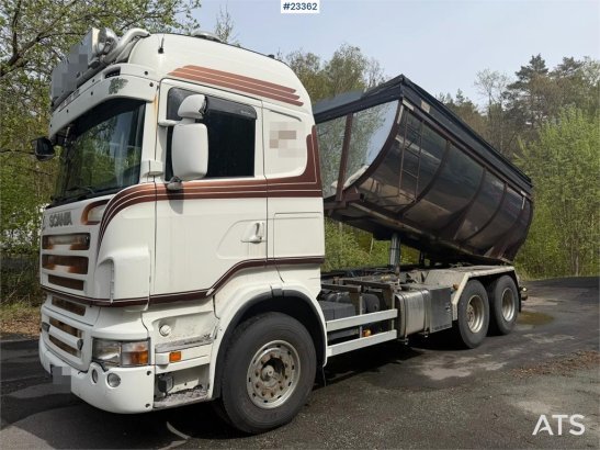 Scania R620 6x2 asphalt truck with a manual tarp and tipp R620 6x2 asphalt truck with a manual tarp and tipp 2008 2 Tipper...