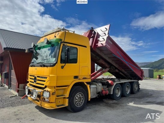 Mercedes-Benz Actros 2646 Tridem Hooklift Truck – Repair Object Actros 2646 Tridem Hooklift Truck – Repair Object 2007 2