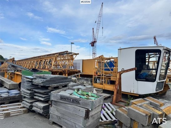 Liebherr 78EC tower crane with cabin. 78EC tower crane with cabin. 1997 2 Tower cranes