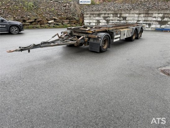 Nor-Slep 3 Akslet hook trailer with tipping functi Nor-Slep 3 Akslet hook trailer with tipping functi 2020 2