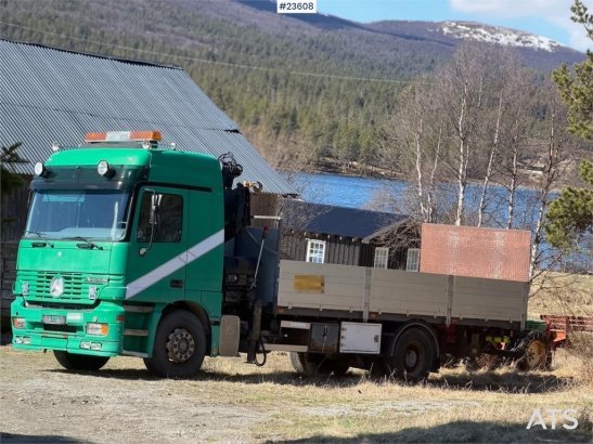 Mercedes-Benz Actross m/ HIAB 135 kran. Actross m/ HIAB 135 kran. 1998 2