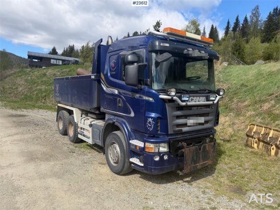 Scania R580 6x4 Snow Plow Equipped Tipper Truck – Steel S R580 6x4 Snow Plow Equipped Tipper Truck – Steel S 2005 2 Tipper...