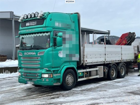 Scania R730 6x4 Combination Truck - Palfinger 20 tm Crane R730 6x4 Combination Truck - Palfinger 20 tm Crane 2016 2 Crane ...