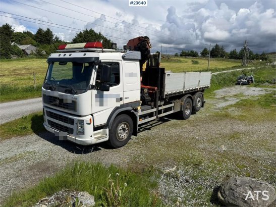 Volvo FM 6x2 crane truck with tipper and a 20t/m Palfing FM 6x2 crane truck with tipper and a 20t/m Palfing 2006 2 Crane t...