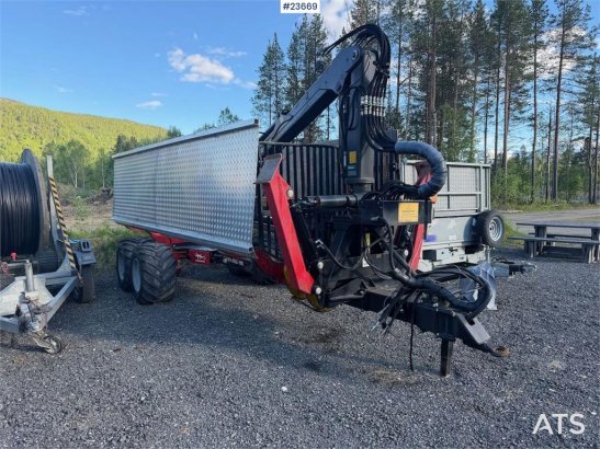 Igland 480 swingtrac timber trailer w/ Igland 56-85ss cra Igland 480 swingtrac timber trailer w/ Igland 56-85ss cra 2018 2