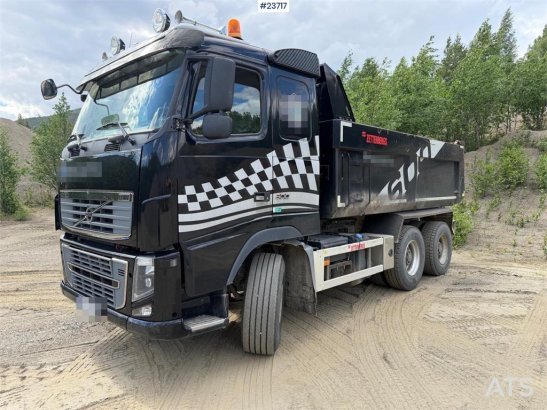 Volvo FH16-600 6x4 tipper truck. – Recently replaced clu 590 2013 2 Tipper trucks
