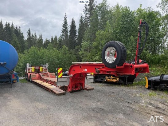 Vang ATHLS III+I 4 axle well trailer w/ lashing equipme VANG ATHLS III+I 4 axle well trailer w/ lashing equipme 2009 2 Low...