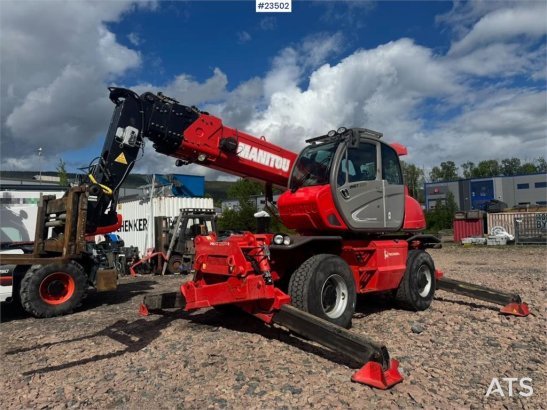 Manitou MRT 2150+ Rotating Telehandler – Jib, Pallet Forks MRT 2150+ Rotating Telehandler – Jib, Pallet Forks 2013 2