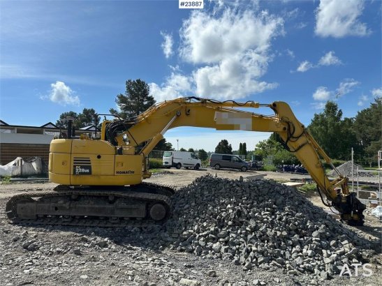 Komatsu PC228 LC-8 Excavator with tilt, grading bucket and PC228 LC-8 Excavator with tilt, grading bucket and 2013 2 Crawl...