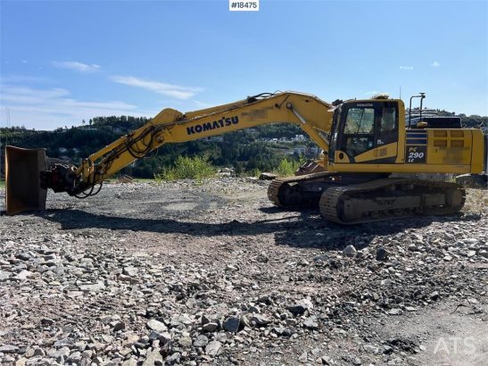 Komatsu PC290LC-11 excavator w/ rotortilt-sanding bucket-D PC290LC-11 excavator w/ rotortilt-sanding bucket-D 2018 2 Crawl...