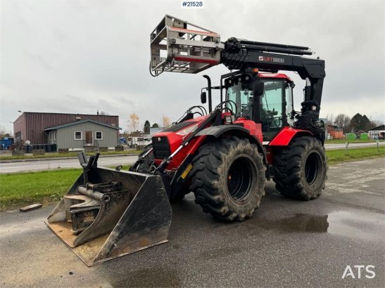 Huddig 1260C Backhoe w/ Palfinger crane, Lift, rototilt a Huddig 1260C Backhoe w/ Palfinger crane, Lift, rototilt a 2016 2