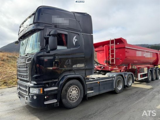 Scania R580 6x2 tractor unit with tipping hydraulics, com R580 6x2 tractor unit with tipping hydraulics, com 2014 2 Tracto...